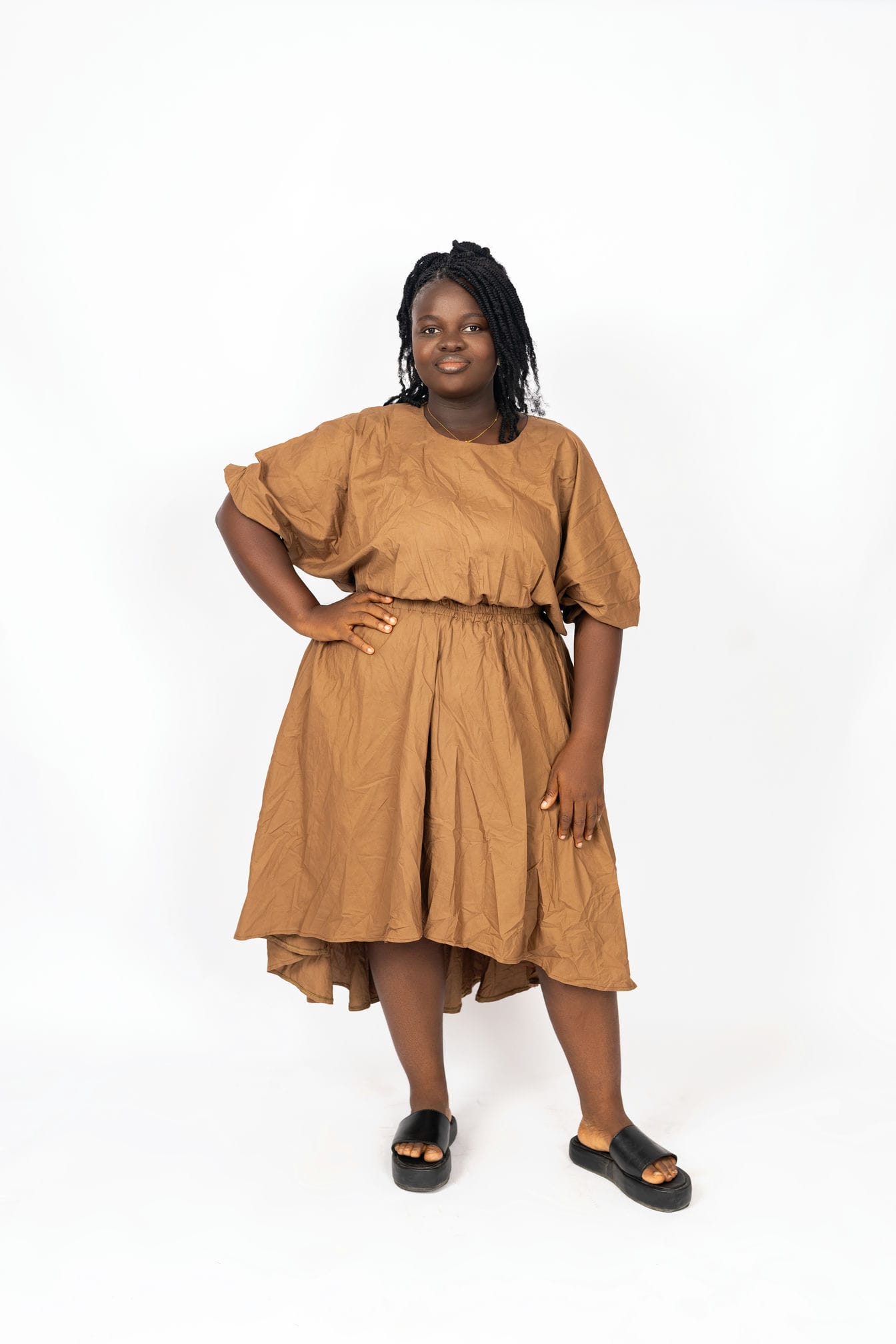 CUT OUT HIGHLOW DRESS