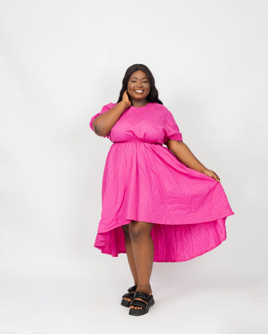 CUT OUT HIGHLOW DRESS